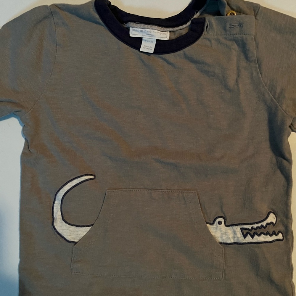 Long Sleeve Little White Company Tee shirt